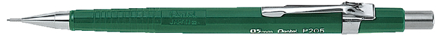 Vulpotlood Pentel P205 HB 0.5mm groen Vulpotlood Pentel P205 HB 0.5mm groen