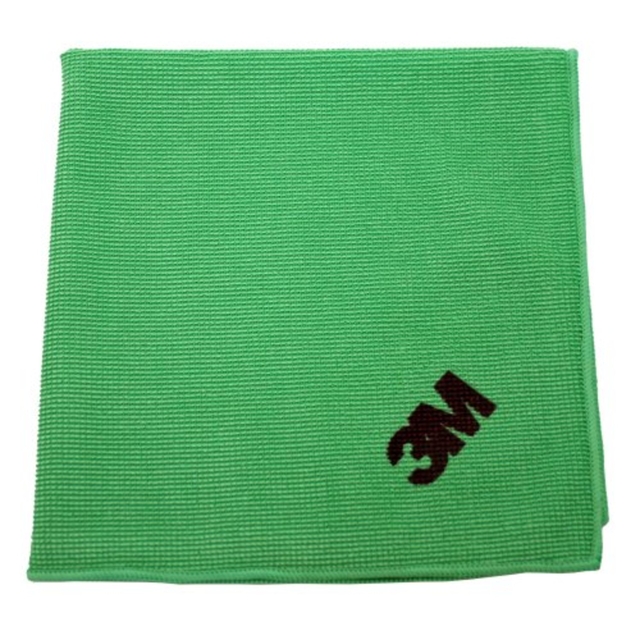 Microvezeldoek Scotch-Brite Essential 360x360mm groen 10 stuks Microvezeldoek Scotch-Brite Essential 360x360mm groen 10 stuks
