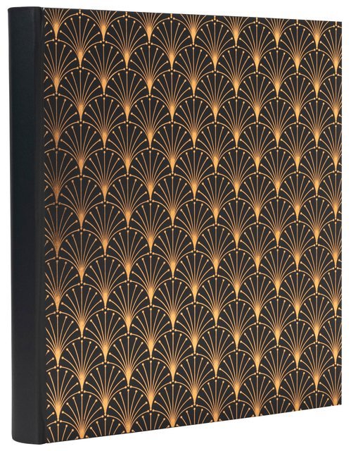 Fotoalbum Exacompta 29x32cm 60 zwarte pagina's Néo Déco zwart Fotoalbum Exacompta 29x32cm 60 zwarte pagina's Néo Déco zwart