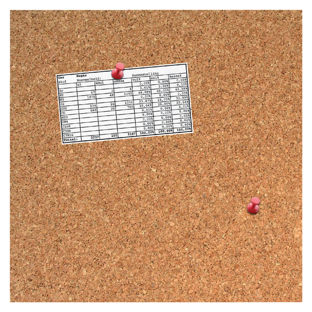 Prikbord Desq 35x35cm kurk Prikbord Desq 35x35cm kurk