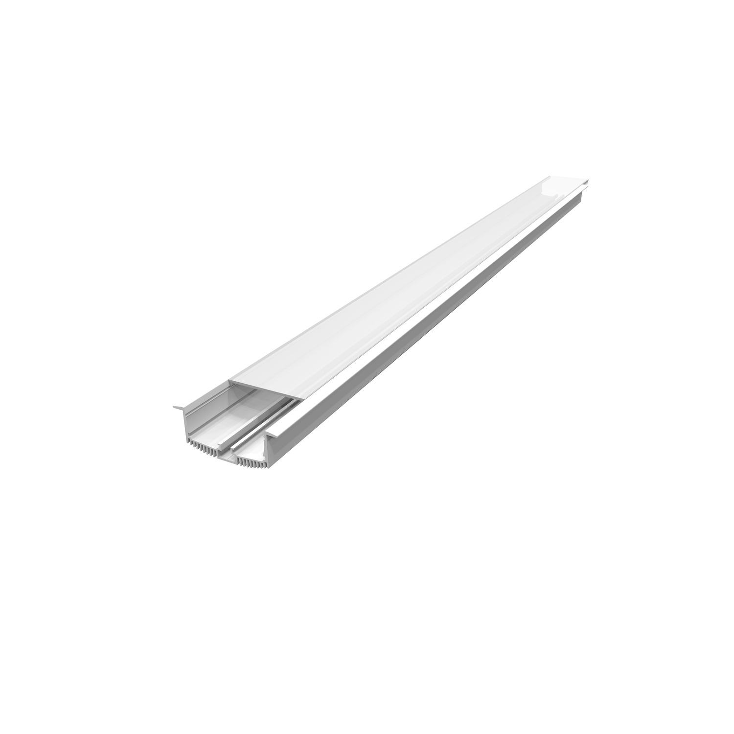 GRAZIA 60 profiel inbouw 1,5m aluminium