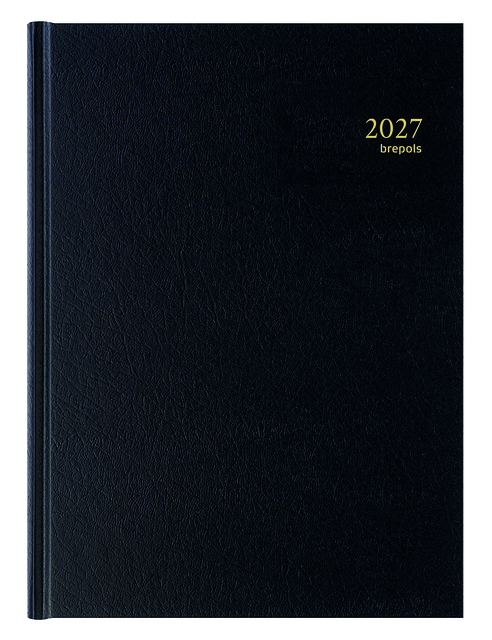 notitieboek, agenda, kaarten, cuir, donkerblauw