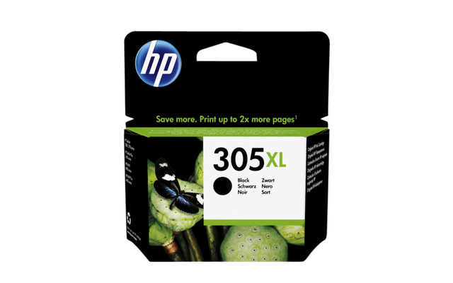 Inktcartridge HP 3YM62AE 305XL zwart Inktcartridge HP 3YM62AE 305XL zwart