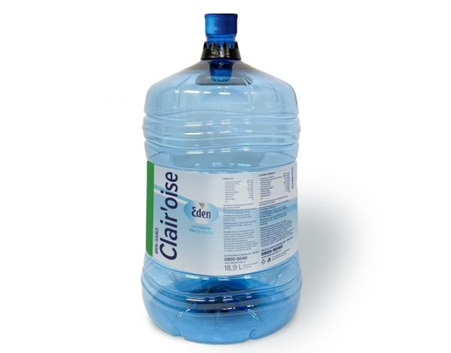 Waterfles Eden Springs Clair'oise 18.9 liter Waterfles Eden Springs Clair'oise 18.9 liter