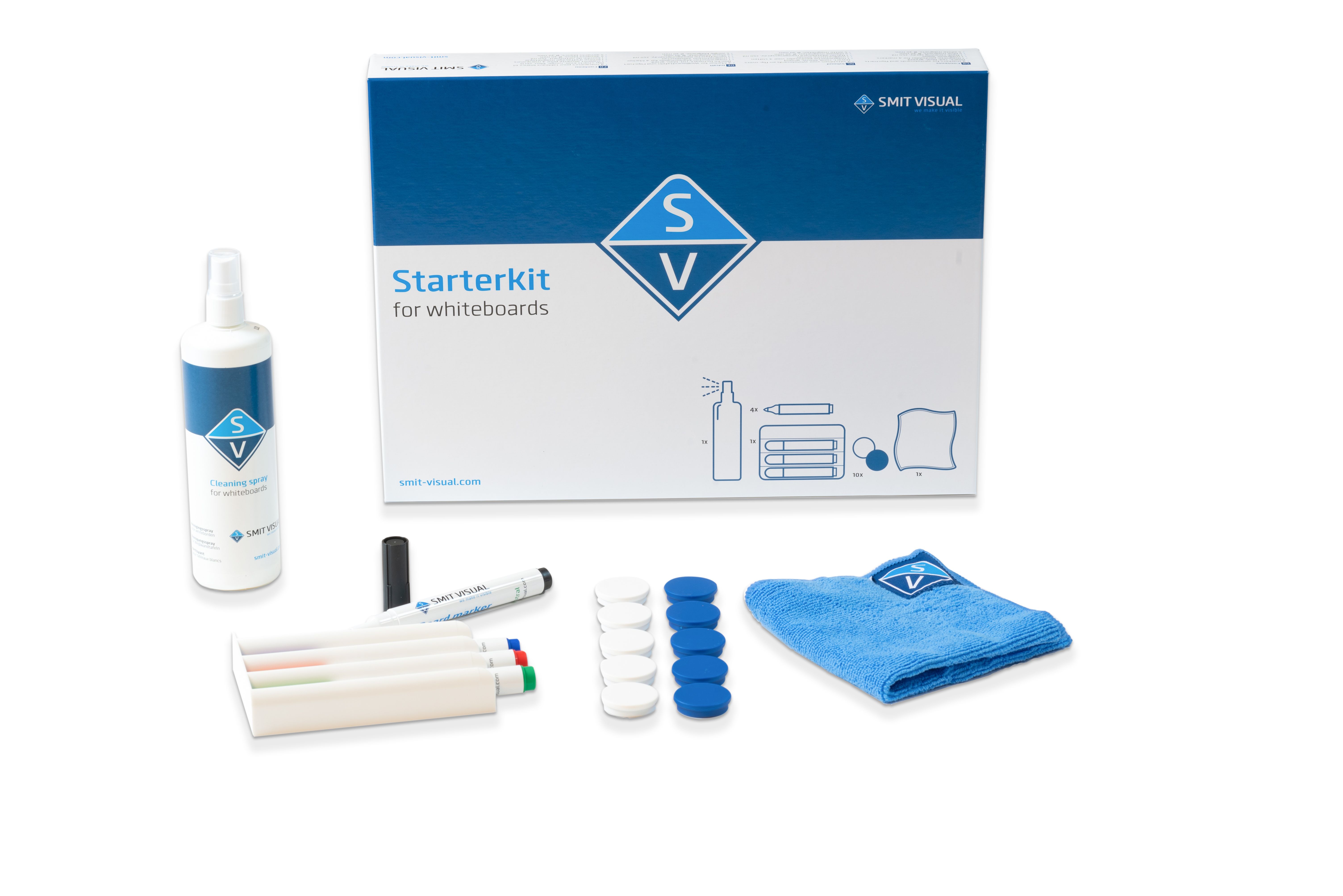 Starterkit Universeel voor whiteboards Starterkit Universeel voor whiteboards