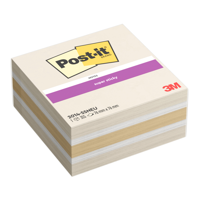 post-it, sticky notes, notitiesblok, kleurband, kwartaalset