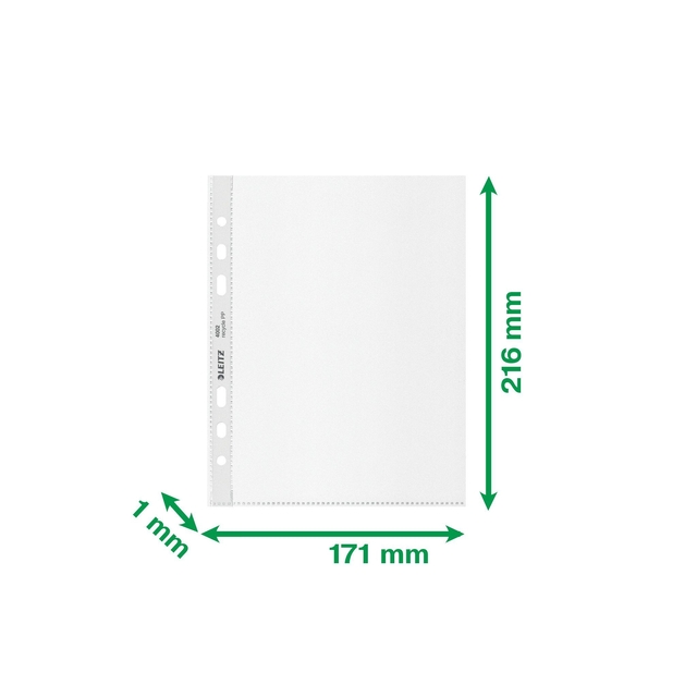 foolscap-papier, divider-papier, perforaties, helder wit, afmetingen-standaard