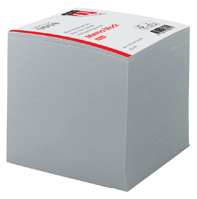 Memoblok Quantore kopgelijmd 98x98mm 900 vel Memoblok Quantore kopgelijmd 98x98mm 900 vel