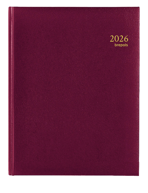 Agenda 2026 Brepols Timing Lima 7dagen/2pagina's zestalig bordeaux Agenda 2026 Brepols Timing Lima 7dagen/2pagina's zestalig bordeaux