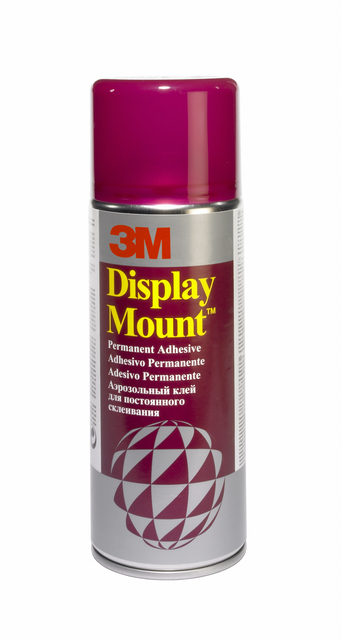 Lijmspray 3M Displaymount spuitbus 400ml Lijmspray 3M Displaymount spuitbus 400ml