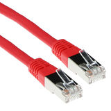 ACT Rode 20 meter LSZH SFTP CAT6 patchkabel met RJ45 connectoren