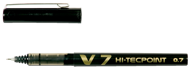 Rollerpen PILOT Hi-Tecpoint V7 medium zwart Rollerpen PILOT Hi-Tecpoint V7 medium zwart