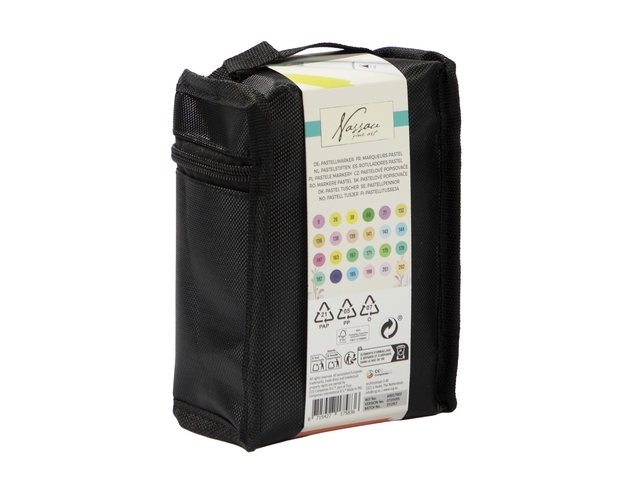 Pastelmarkers Nassau set à 24 kleuren