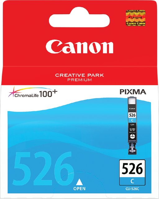 Inktcartridge Canon CLI-526 blauw Inktcartridge Canon CLI-526 blauw