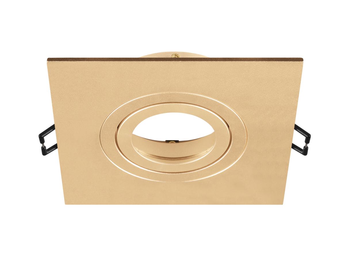 inbouwspot, spot, recessed, gold, trimless