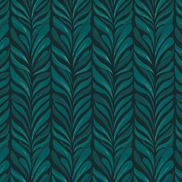 patroon, blad, nerf, teal, textured