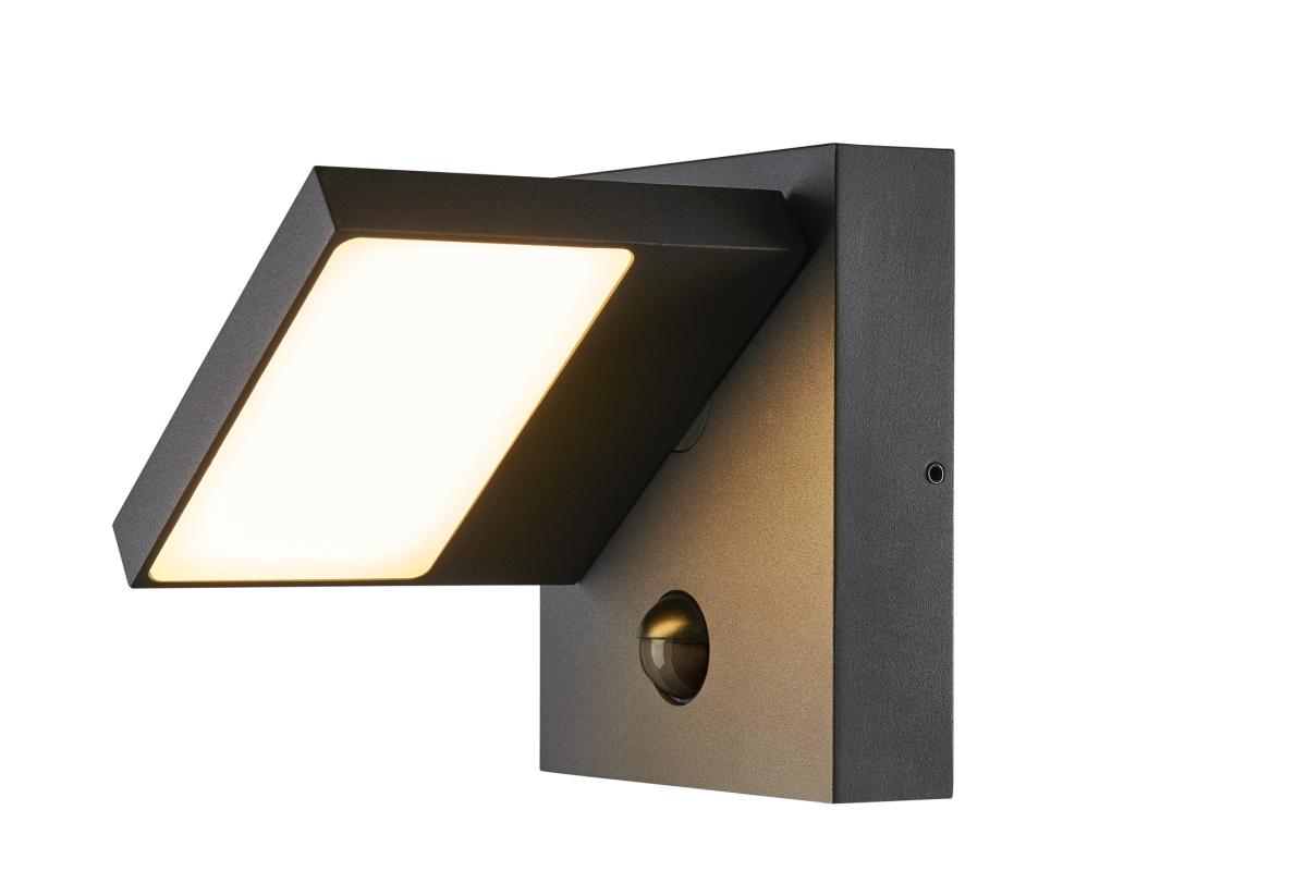 wandlamp, buiten, lagenarm, LED, kleurtemperatuur