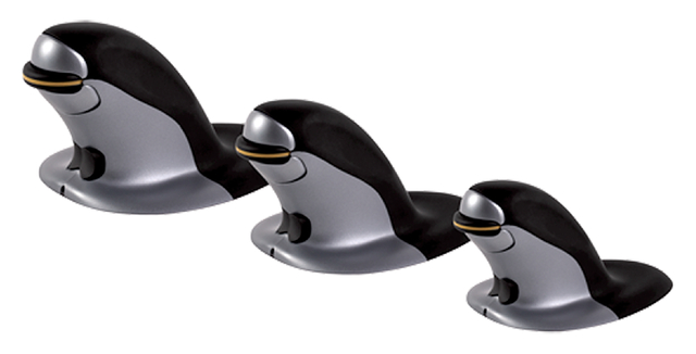 Ergonomische muis Fellowes Penguin draadloos large
