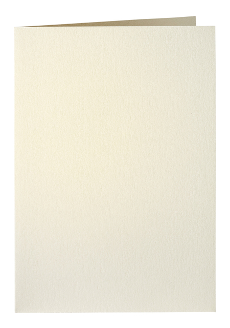 Correspondentiekaart Papicolor dubbel 105x148mm metallic ivoor pak à 6 stuks Correspondentiekaart Papicolor dubbel 105x148mm metallic ivoor pak à 6 stuks
