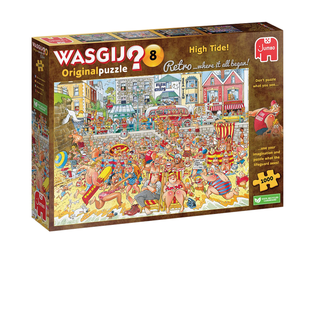 Puzzel Wasgij Retro Orginal 8 Vloed 1000 stukjes Puzzel Wasgij Retro Orginal 8 Vloed 1000 stukjes