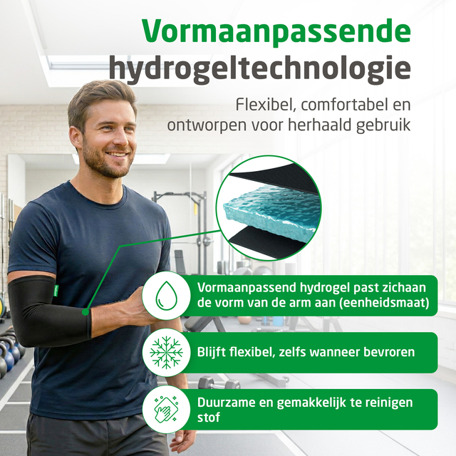 hydrogel, armband, flexibel, kleding, sport
