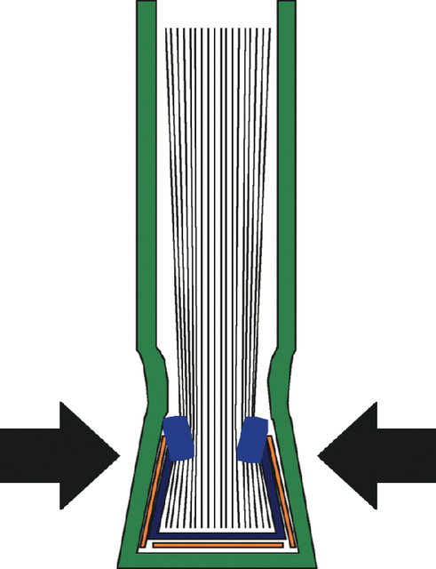 Inbindomslag Leitz 10.5mm harde kaft zwart 10 stuks
