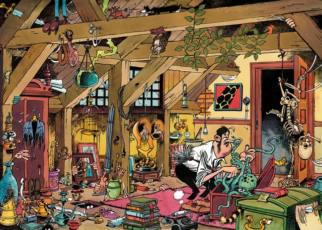 Puzzel Jan van Haasteren Oldtimers - De Vrijgezel 1000 stukjes