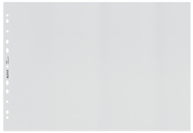 Showtas Leitz Recycle PP A3 11-gaats transparant 25 stuks Showtas Leitz Recycle PP A3 11-gaats transparant 25 stuks