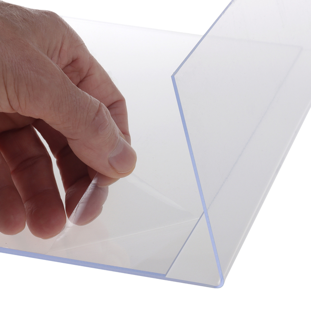 plastic sheet, held hand, held sheet, clear acrylic, transparent panel