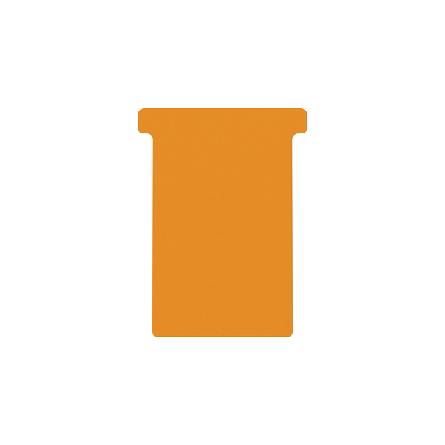 T-kaart Djois formaat 3 77mm oranje 100 stuks T-kaart Djois formaat 3 77mm oranje 100 stuks