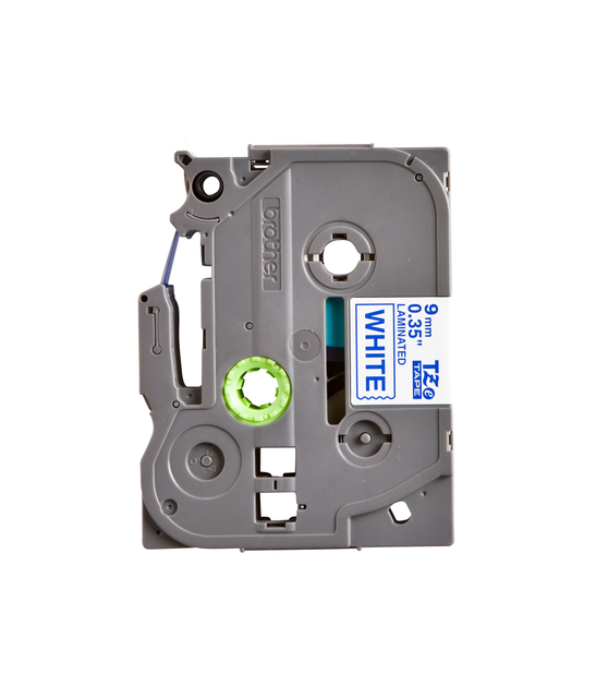 Labeltape Brother P-touch TZe-223 standaard 9mm blauw op wit