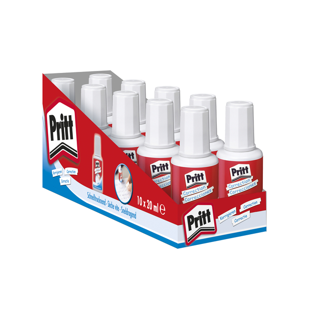 Correctievloeistof Pritt  flacon met kwast 20ml
