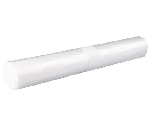 Afvalzak 65_28x140cm Transparant T20 240l doos 200 stuks