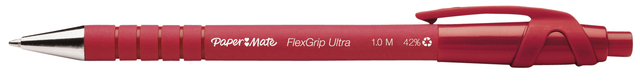 Balpen Paper Mate Flexgrip Ultra medium rood Balpen Paper Mate Flexgrip Ultra medium rood