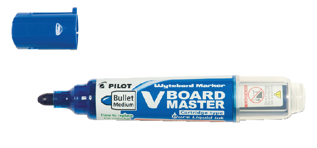 Whiteboardmarker PILOT Begreen rond medium blauw Whiteboardmarker PILOT Begreen rond medium blauw