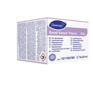 Good Sense Floral Navulpatroon Luchtverfrisser 2x6x20ml