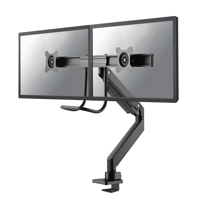 dual monitor, monitor arm, adjustable, desk mount, VESA