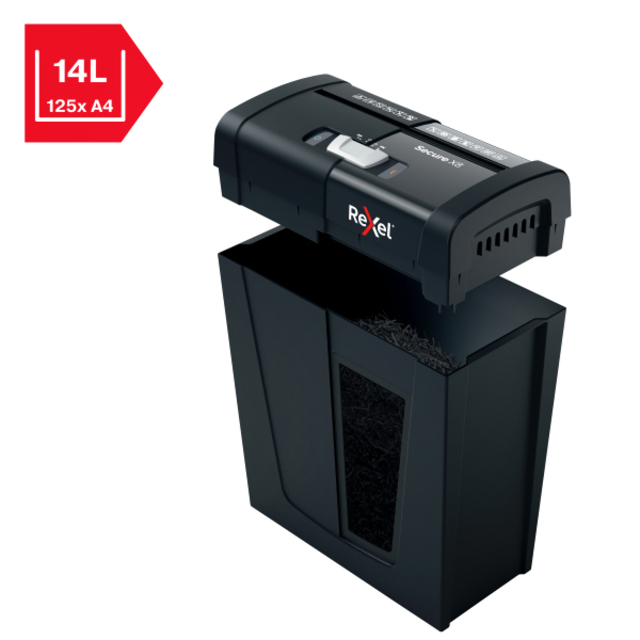 Papiervernietiger Rexel Secure X8 P4 snippers 4x40mm