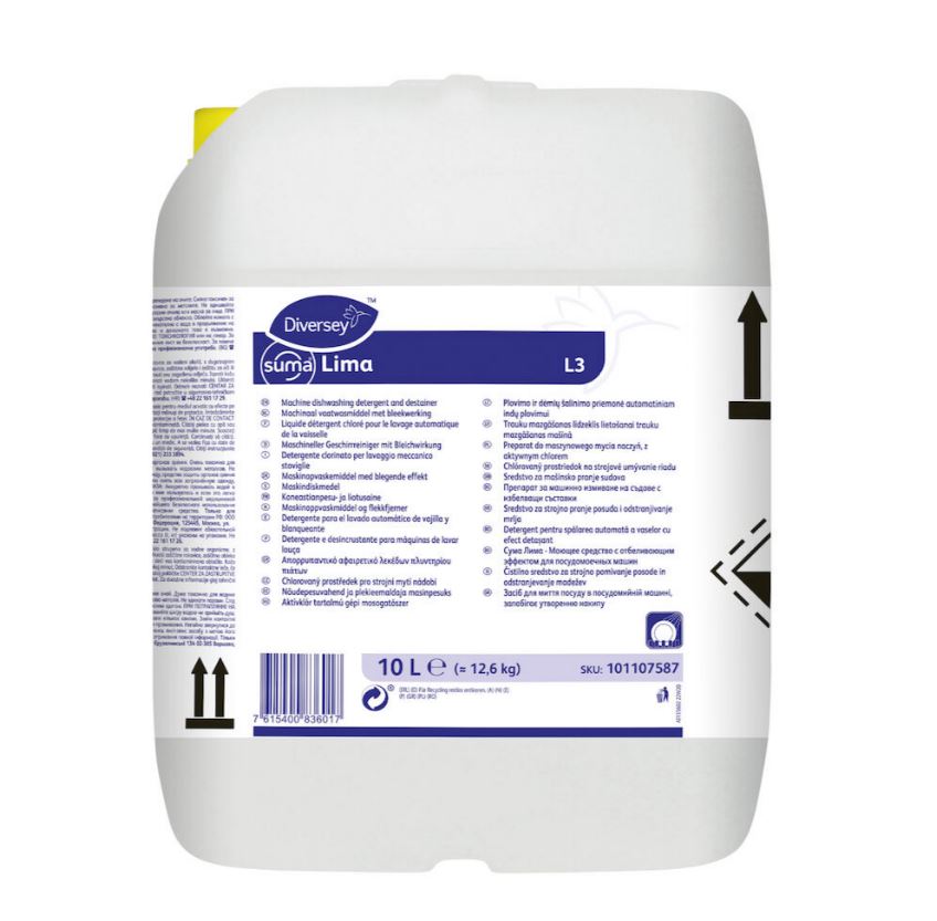 Diversey Suma Lima L3 Vaatwasmiddel can10ltr Diversey Suma Lima L3 Vaatwasmiddel can10ltr