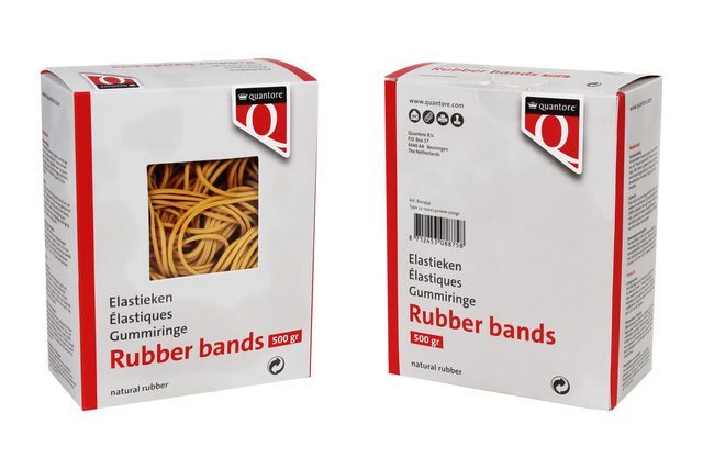 Elastiek Quantore 22 100x1,5x1mm 500gram