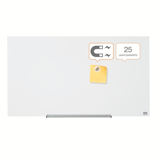 Glasbord Nobo Impresssion Pro 99,3x55,9cm briljant wit
