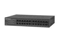 NETGEAR GS324 | 24-Poorts Unmanaged Gigabit Switch | Ventilatorloos | Rackmount | Zwart NETGEAR GS324 | 24-Poorts Unmanaged Gigabit Switch | Ventilatorloos | Rackmount | Zwart