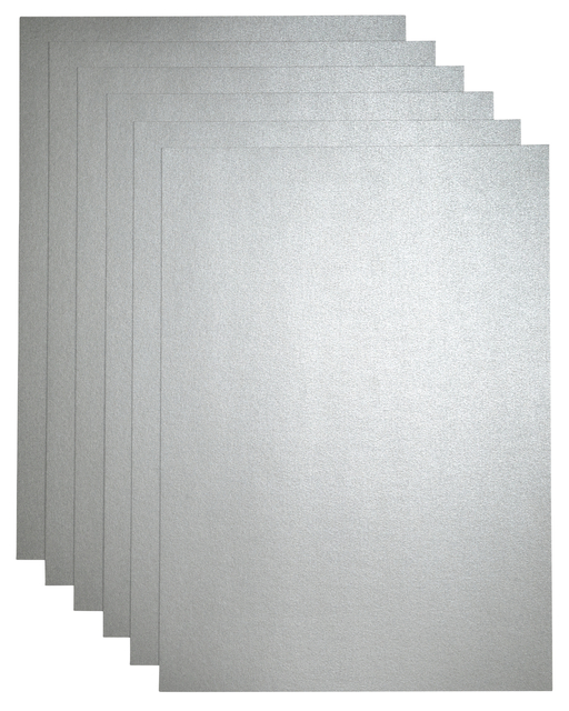 Kopieerpapier Papicolor A4 120gr 6 vel metallic zilver Kopieerpapier Papicolor A4 120gr 6 vel metallic zilver