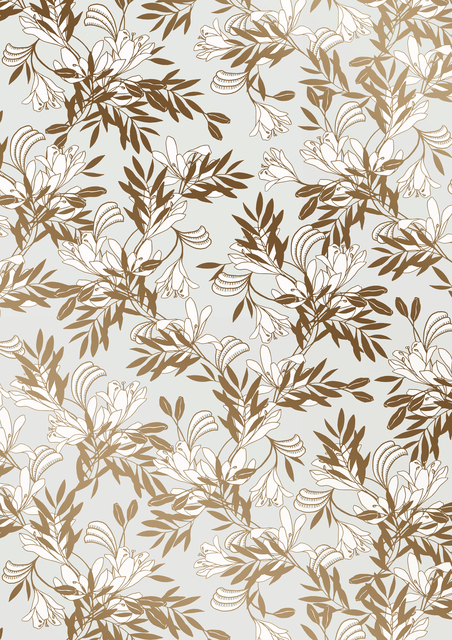 Inpakpapier Stewo Classic Bouquet 200x70cm assorti