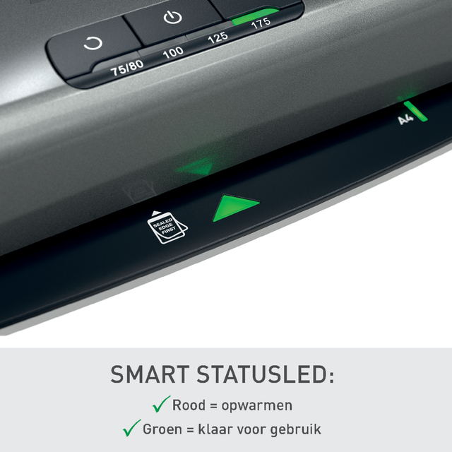 printer, scanner, bedieningspaneel, groeneLED, statusindicator