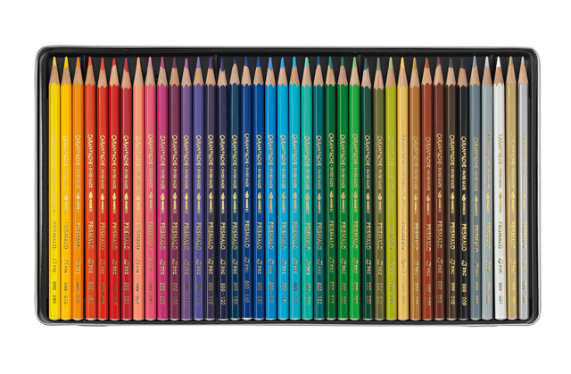 Kleurpotloden Caran d'Ache Prismalo 40 stuks assorti