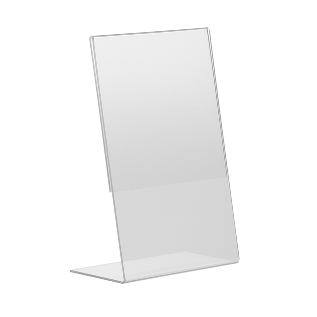 winkelstandaard, foldershouder, menu kaart, display standaard, helder kunststof