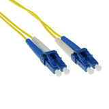 ACT 15 meter LSZH Singlemode 9/125 OS2  glasvezel patchkabel duplex met LC connectoren