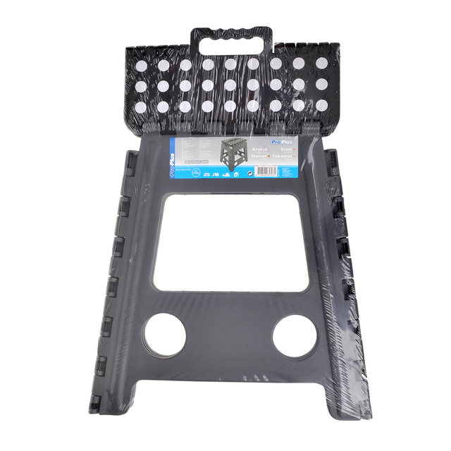 Opstapkruk ProPlus inklapbaar 290x215x395mm grijs Opstapkruk ProPlus inklapbaar 290x215x395mm grijs