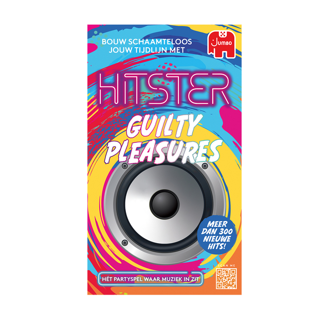 Muziekspel Hitster Guilty Pleasure 16+